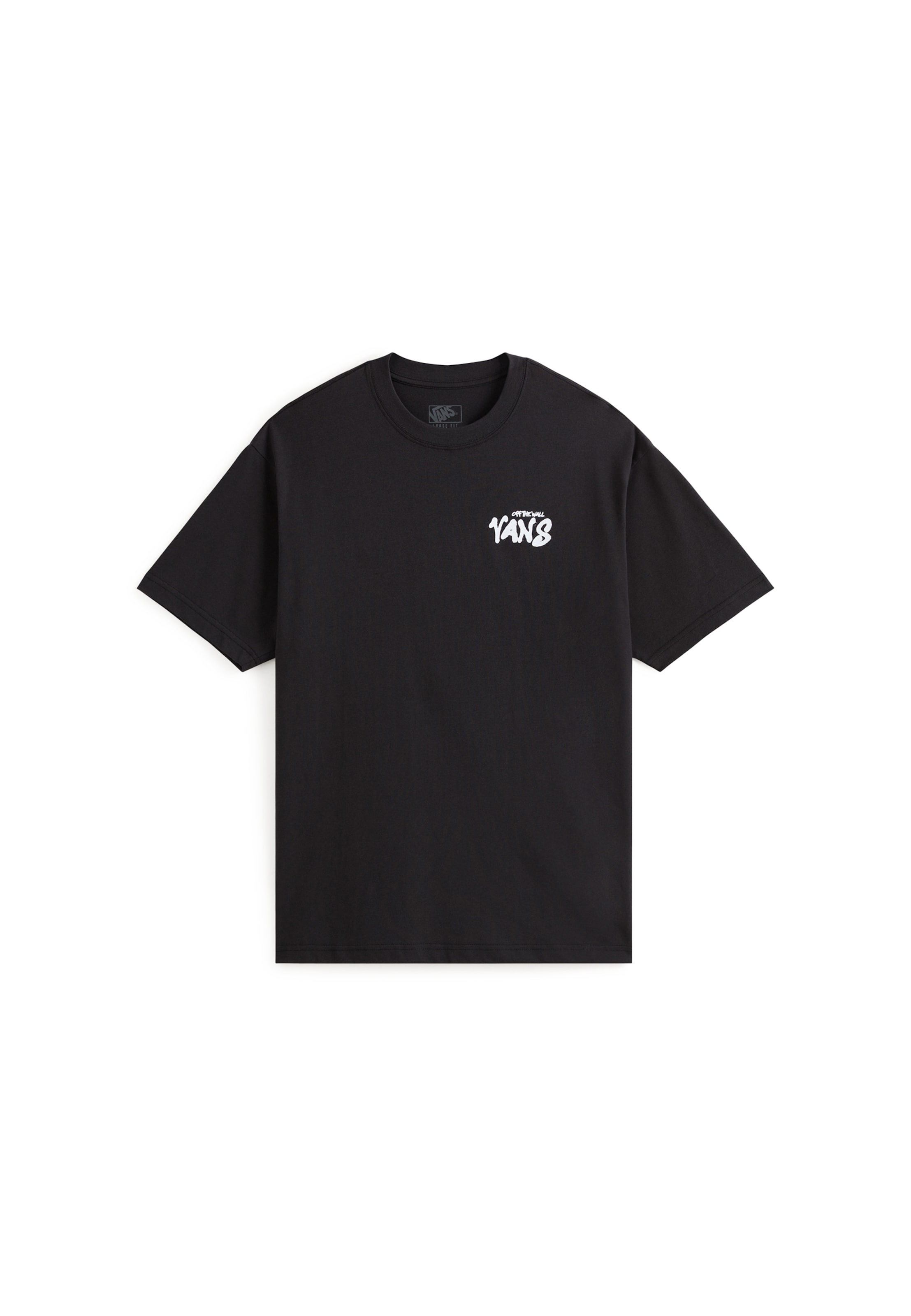 VANS - Camiseta en negro: frente