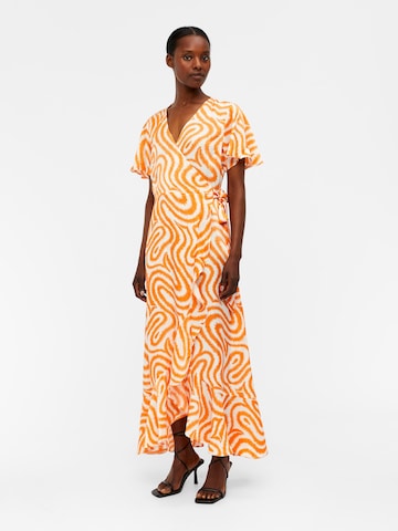 OBJECT Letní šaty 'Green Papaya' – oranžová: přední strana