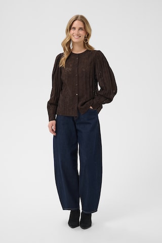 Cream Blouse 'Crissie' in Bruin