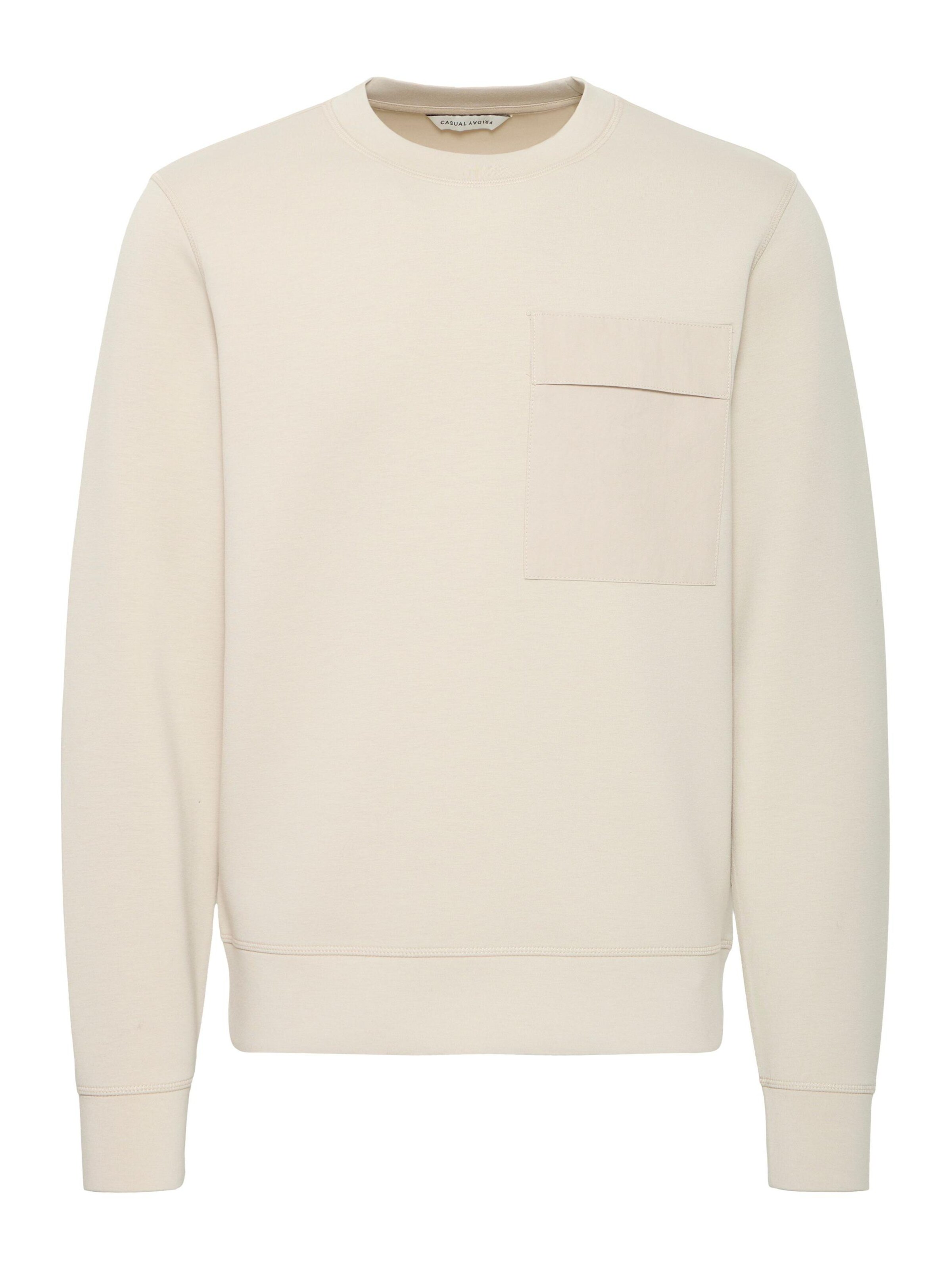 Casual Friday - Pullover ' CFVIDAR ' em bege: frente