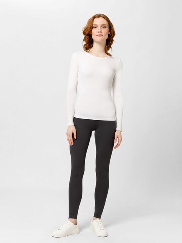 Les Lunes Shirt 'RYLIEE Rib' in Wit