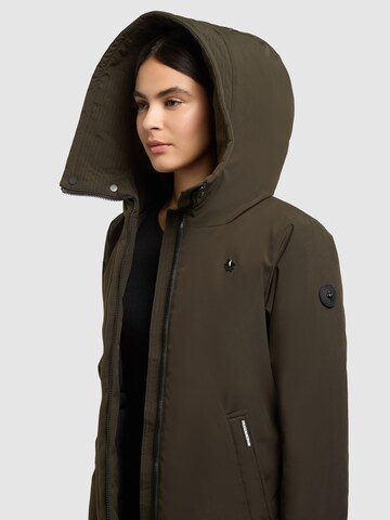 Cappotto invernale 'Yaak5' di khujo in verde