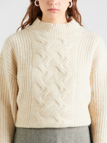 Pull-over 'Chastine Peggy' MSCH COPENHAGEN en beige