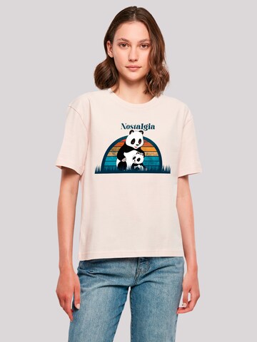 T-shirt 'Tao Tao Nostalgia Heroes of Childhood' F4NT4STIC en rose : devant