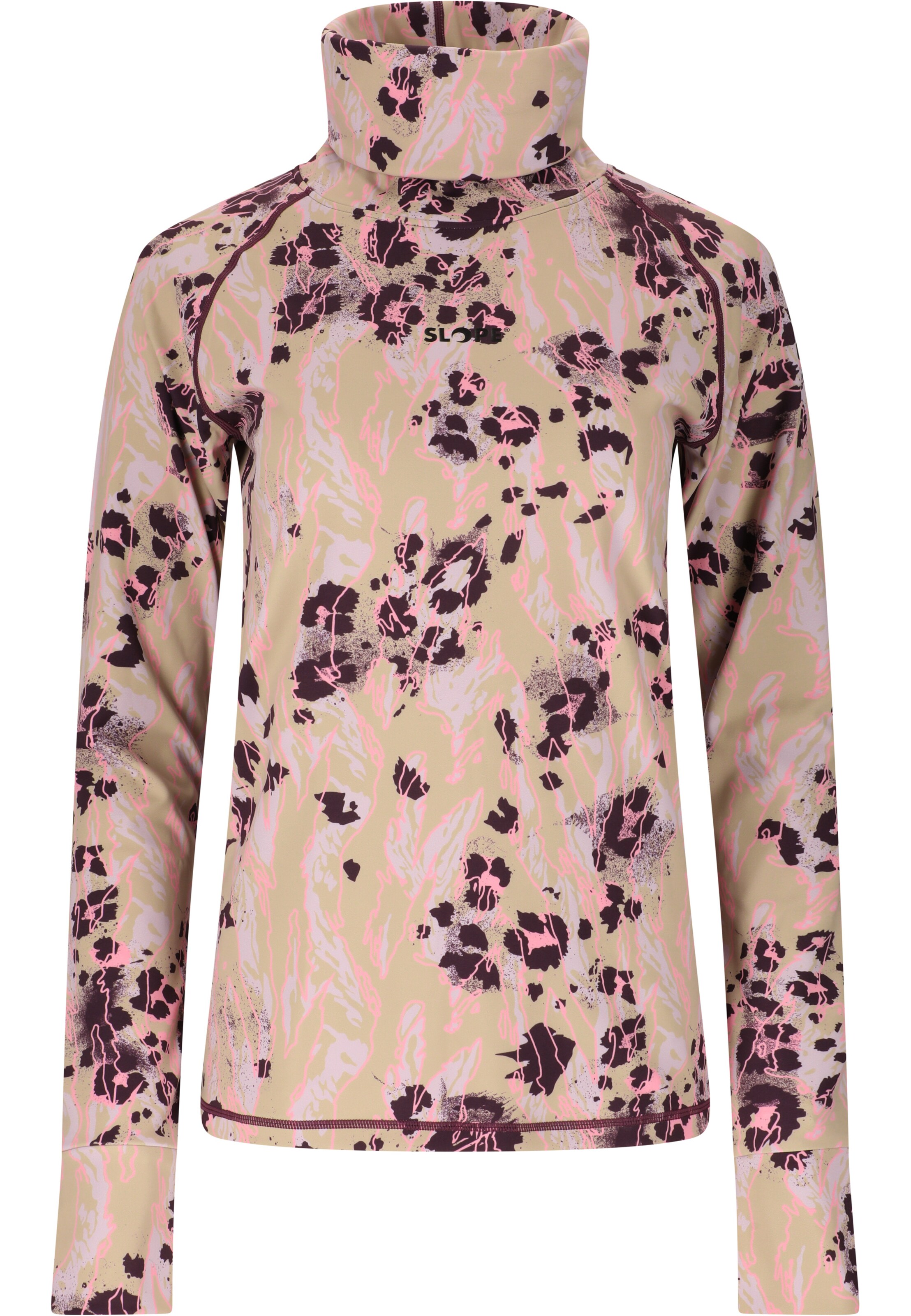 SLOPE Midlayer 'Nyland' in Beige: Vorderseite
