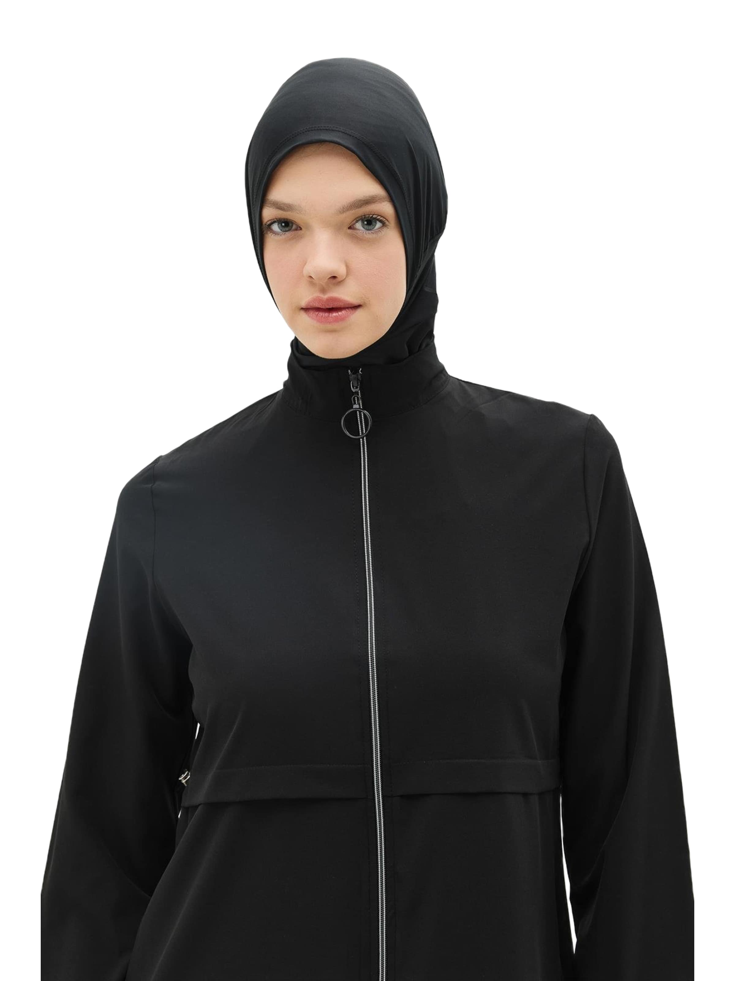 C&City T-shirt Swimsuit in Black