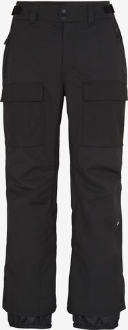 O'NEILL Loose fit Outdoor Pants in Black: front