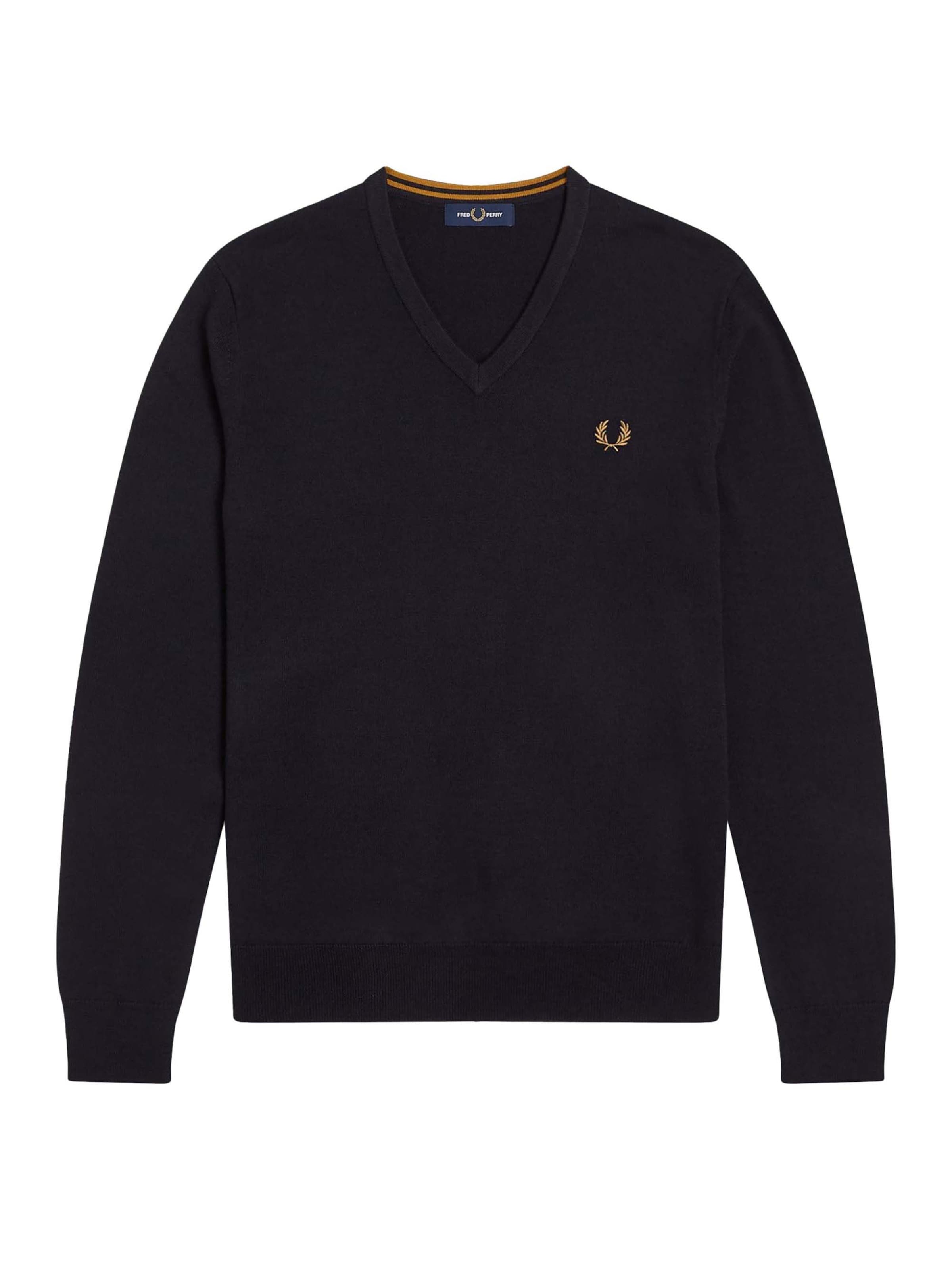 Fred Perry Sweater in Blue: front