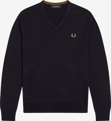 Fred Perry Pullover in Blau: Vorderseite