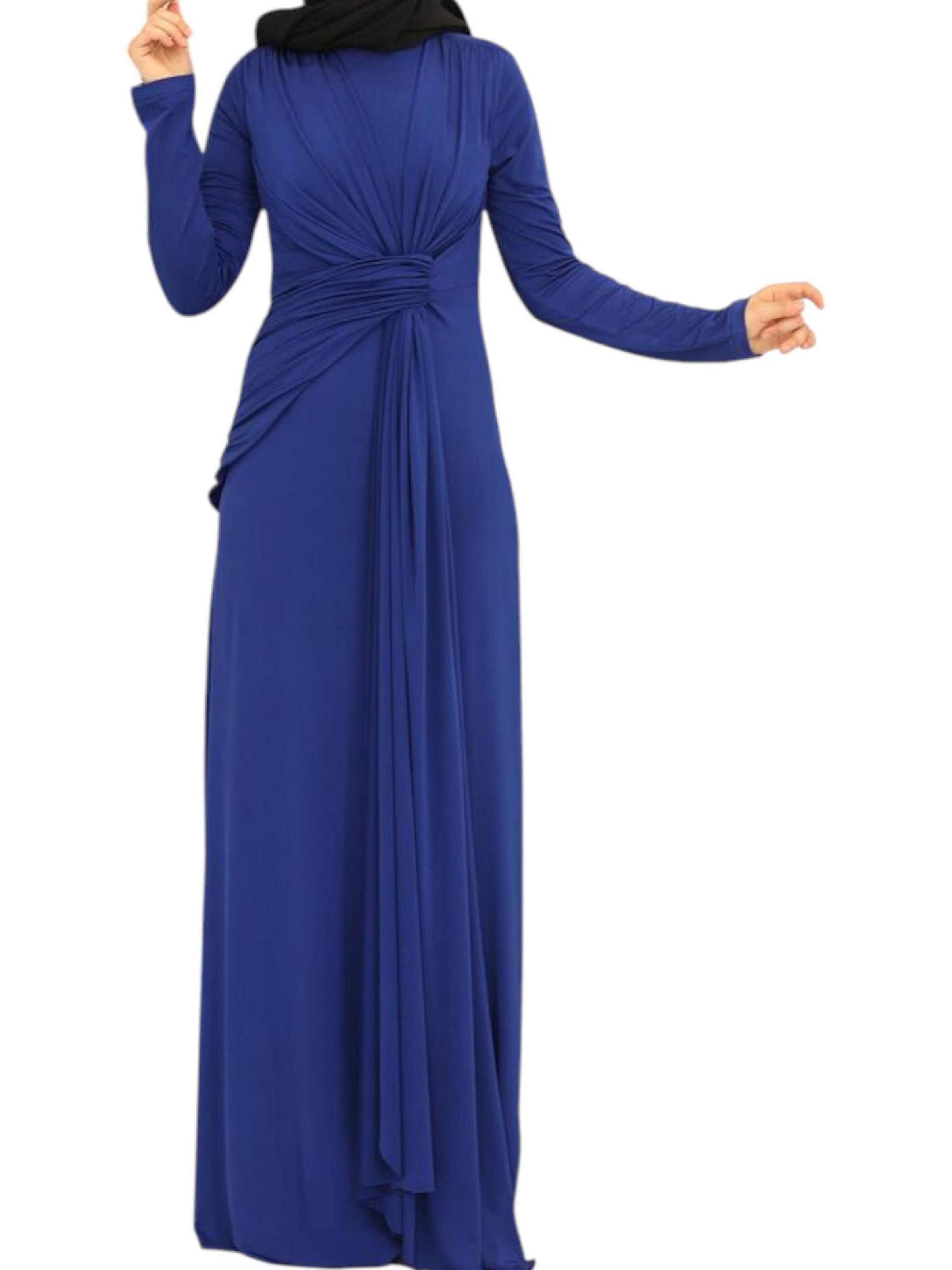 fashionshowcase - Vestido de noche 'FAVORI' en azul