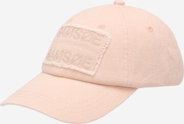 Samsøe Samsøe - Gorra 'Ally' en rosa: frente