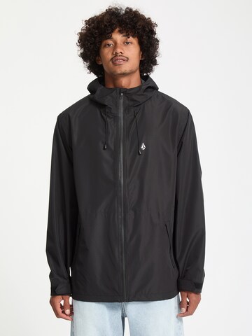 Veste fonctionnelle Volcom en noir : devant