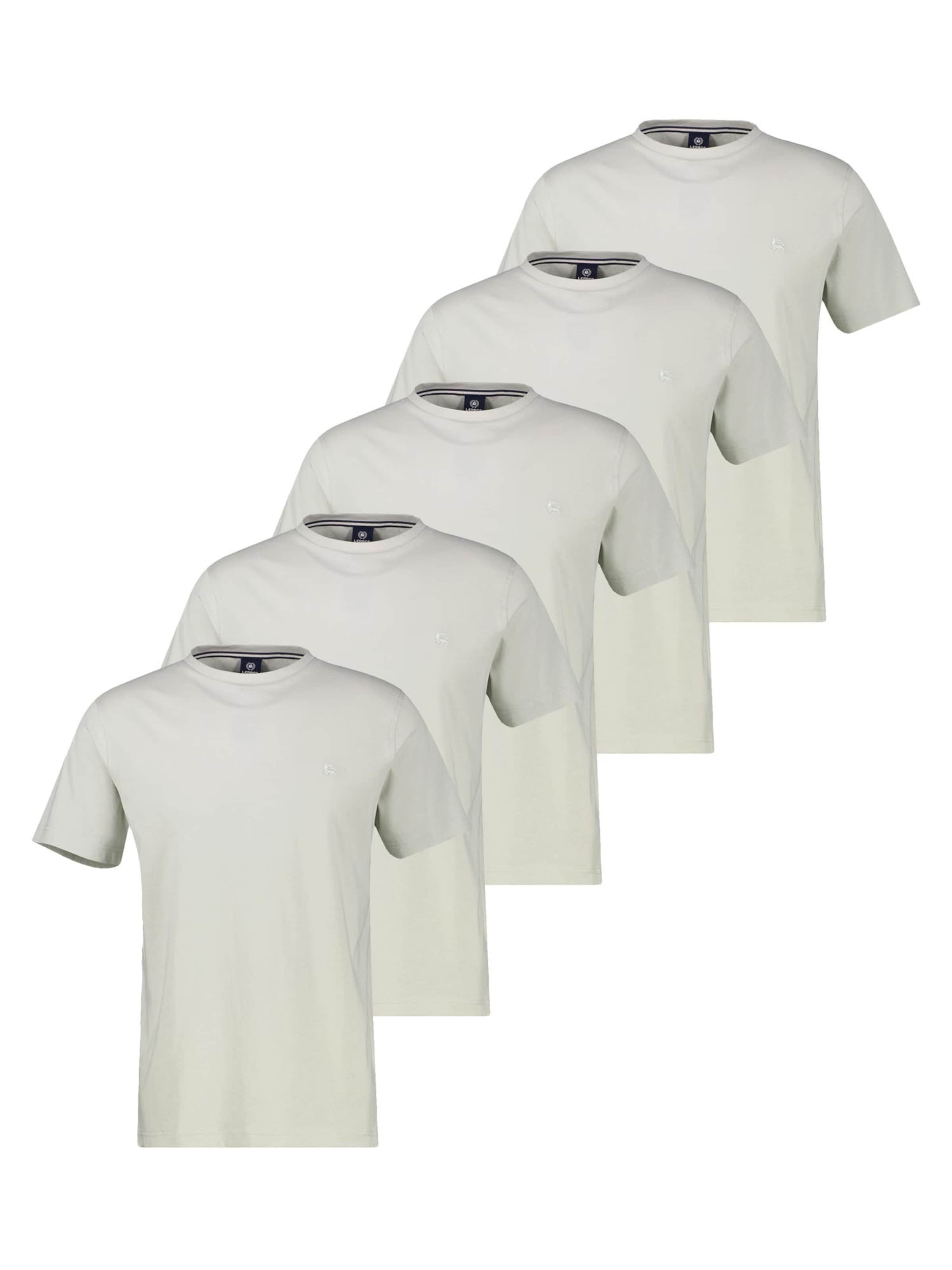 LERROS Shirt 'Basic'‌‌‌‌‌‌‌‌ in Grau: Vorderseite