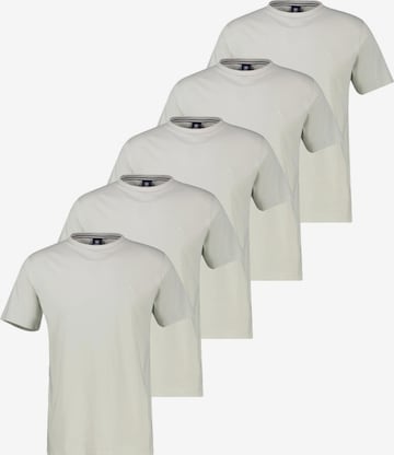 LERROS Shirt 'Basic' in Grau: Vorderseite