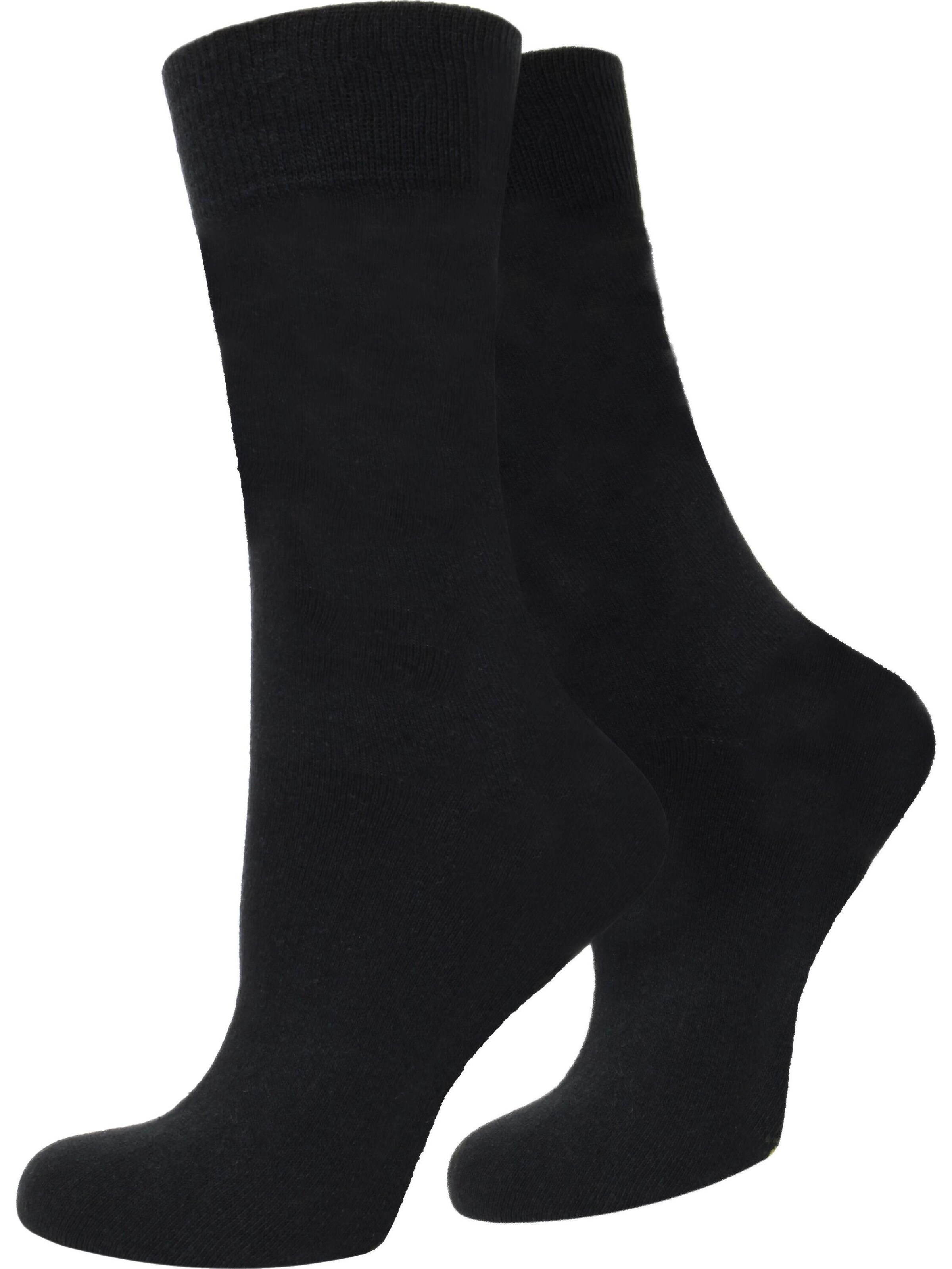 normani Socks in Black: front