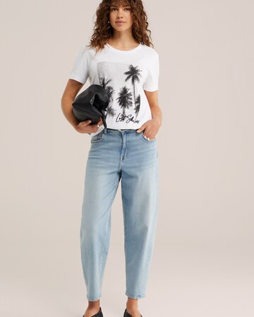 WE Fashion Μπλουζάκι σε λευκό