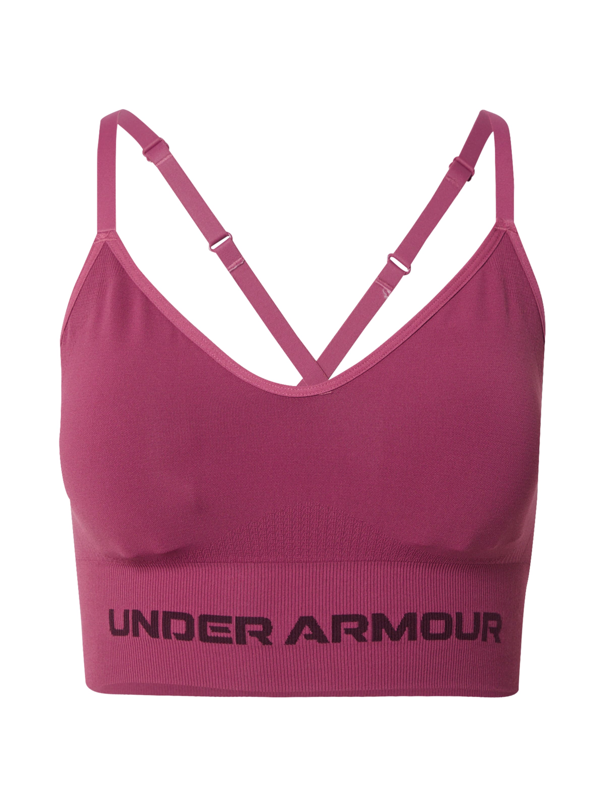 UNDER ARMOUR Sports bra 'Vanish' in Pink: front