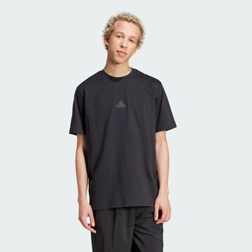 T-Shirt fonctionnel 'City Escape' ADIDAS SPORTSWEAR en noir : devant