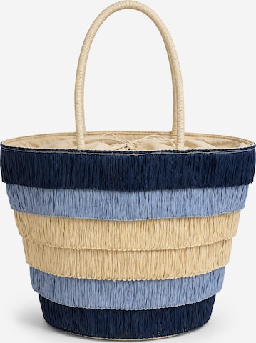 COLLEZIONE ALESSANDRO Shoulder Bag 'Teneriffa' in Blue: front