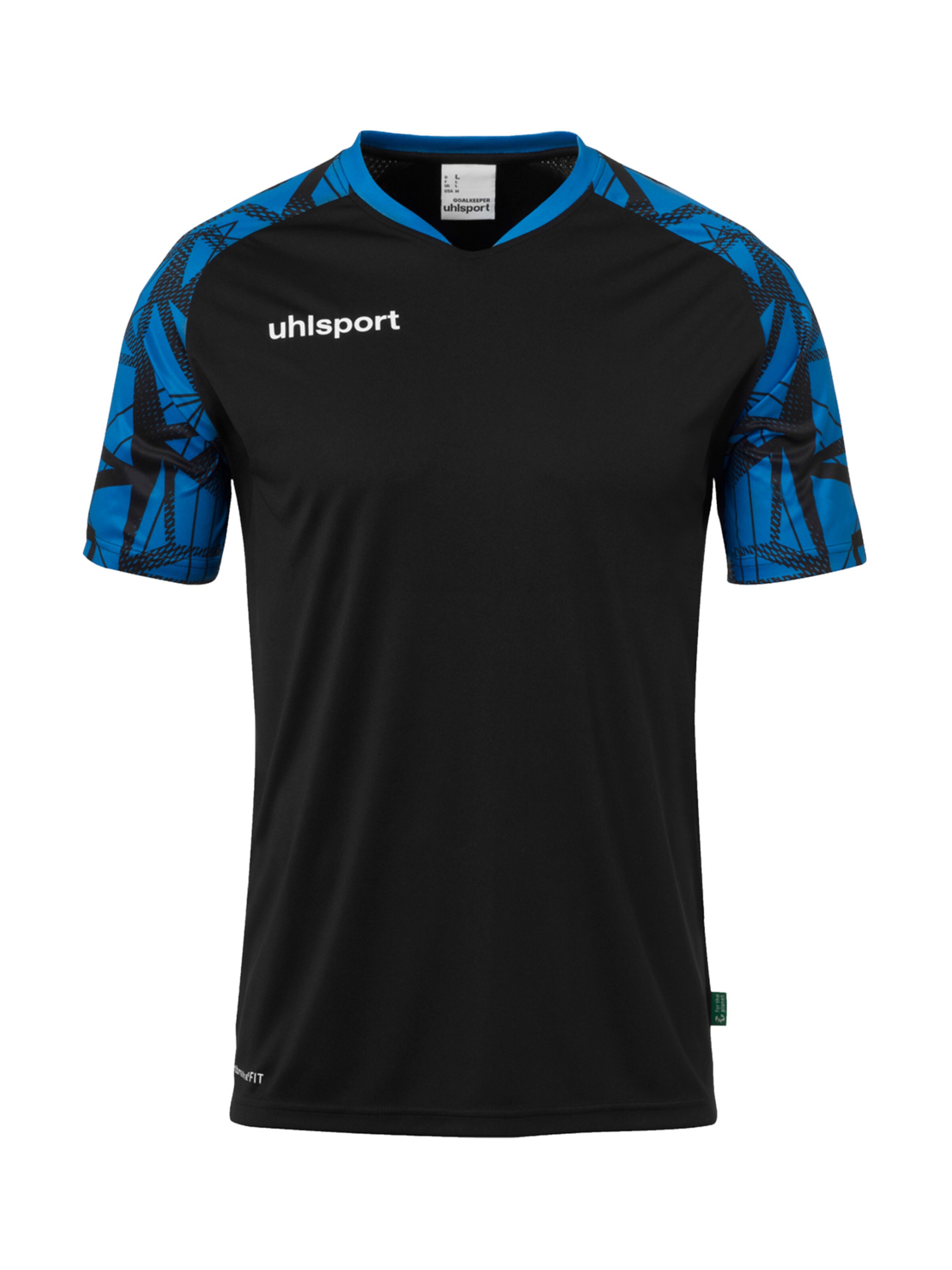 UHLSPORT Funktionsshirt in Schwarz: Vorderseite