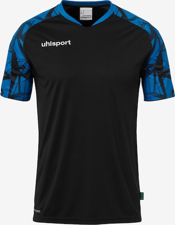 UHLSPORT Funktionsshirt in Schwarz: predná strana