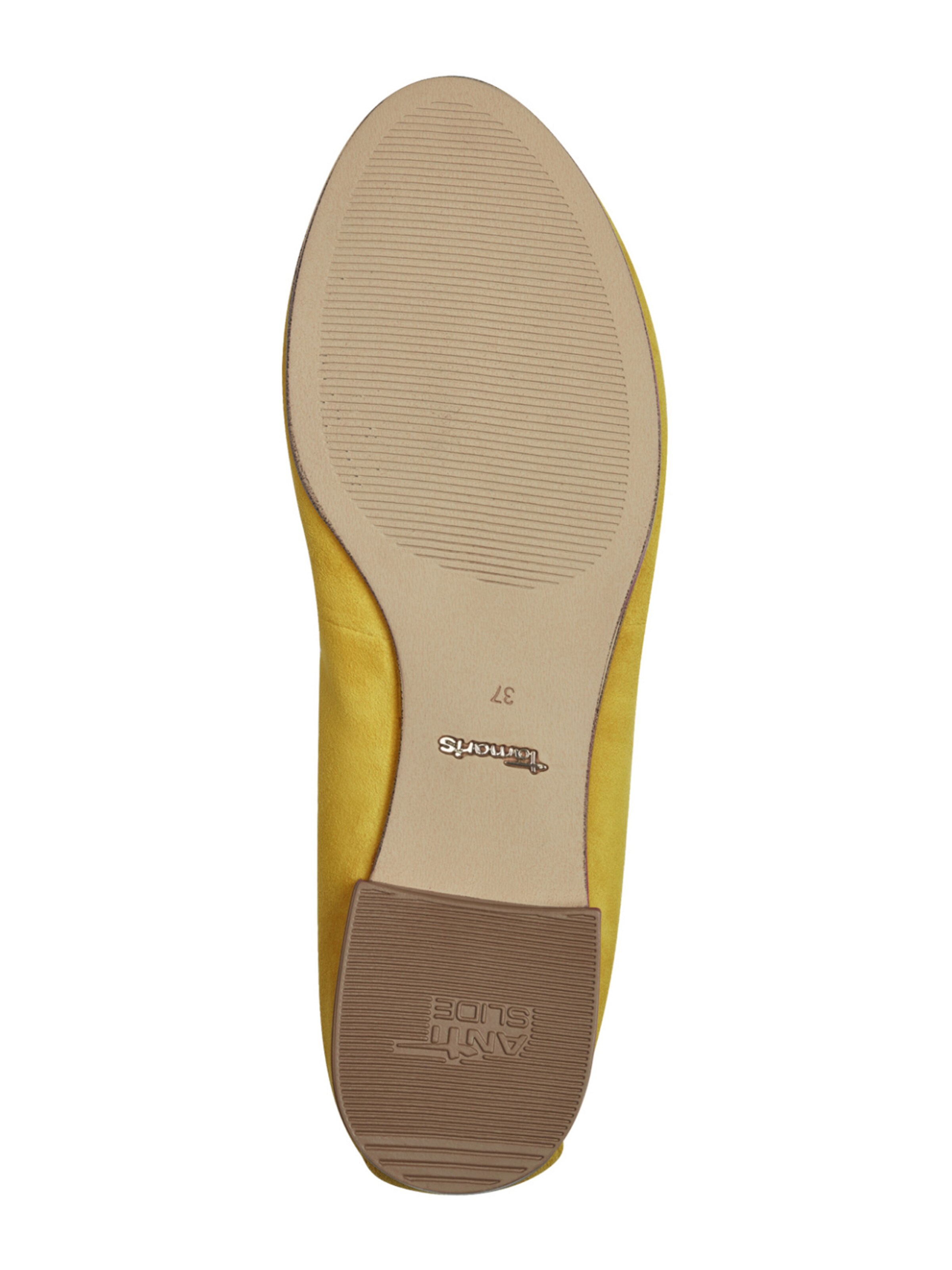 Tamaris Ballet Flats in Yellow