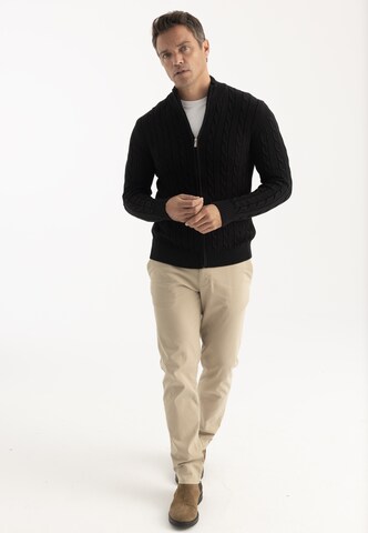 Felix Hardy Strickjacke in Schwarz