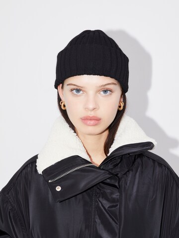 LeGer by Lena Gercke Beanie 'Tabitha' in Black: front