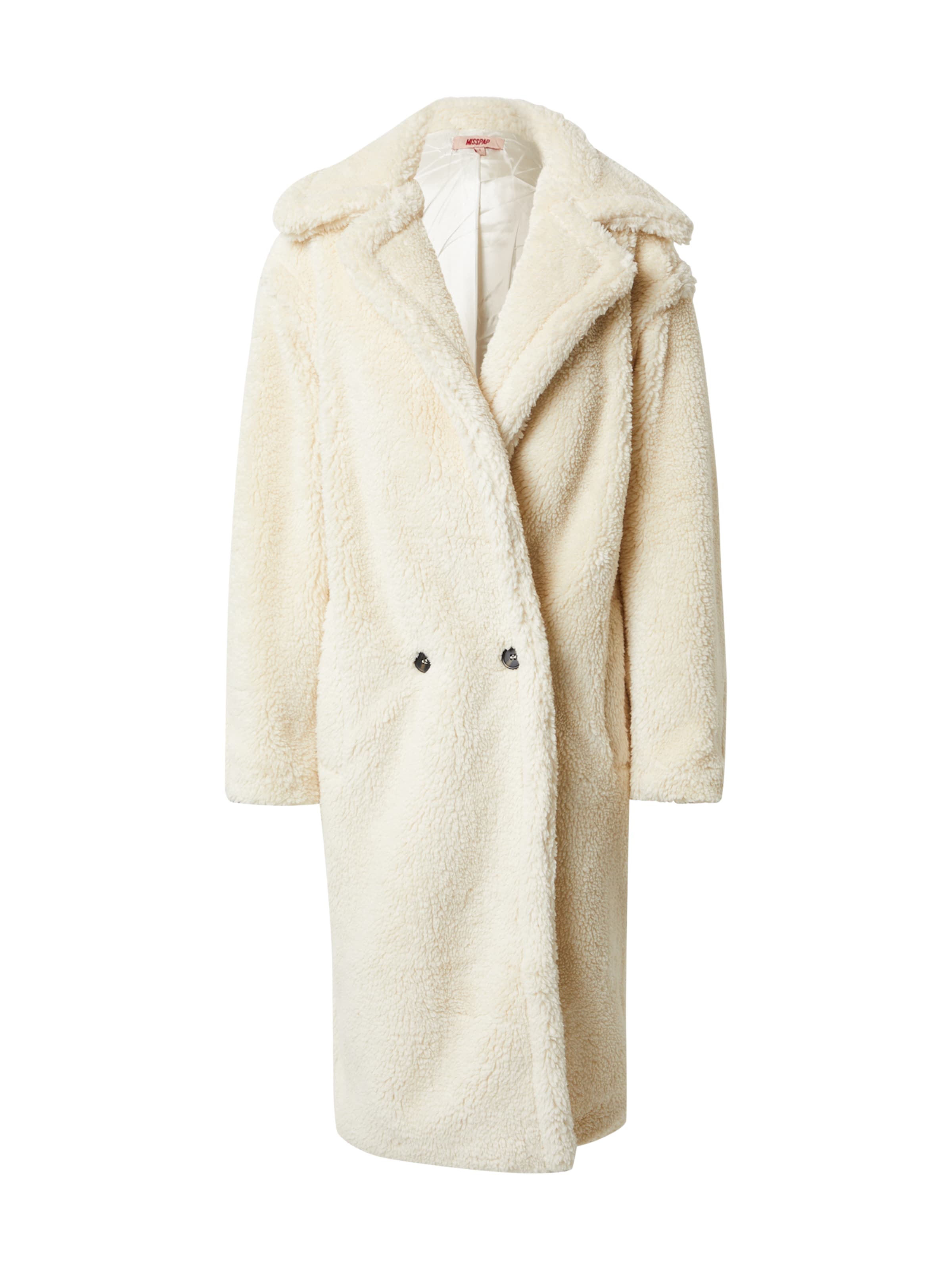 Misspap Mantel in Beige: Vorderseite