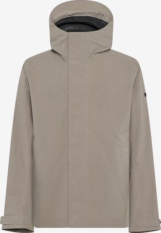 Didriksons Outdoorjas 'Logan' in Bruin: voorkant