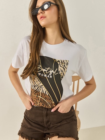 Bianco Lucci Majica | bela barva: sprednja stran