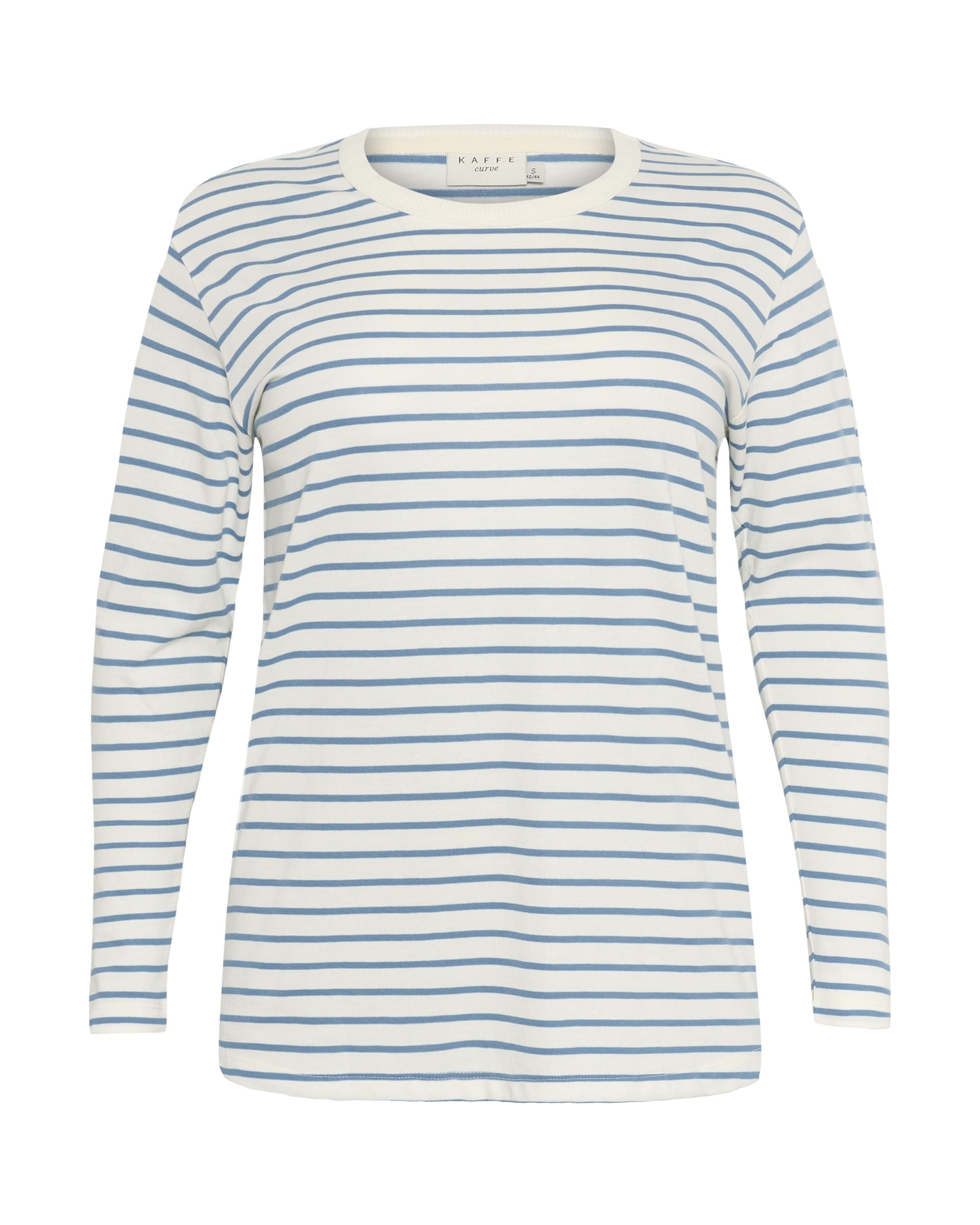 KAFFE CURVE Shirt 'KCWinni' in Wit: voorkant