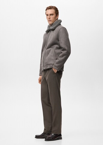 MANGO MAN Between-Season Jacket 'Fleet' in Grey