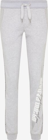 BRUNO BANANI Tapered Broek 'Gonzales' in Grijs: voorkant