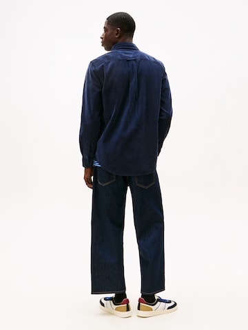 Tommy Jeans Regular Fit Hemd in Blau