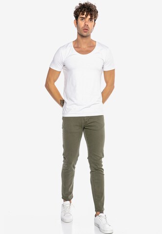 Redbridge Slimfit Jeans 'Saitama ' in Grün