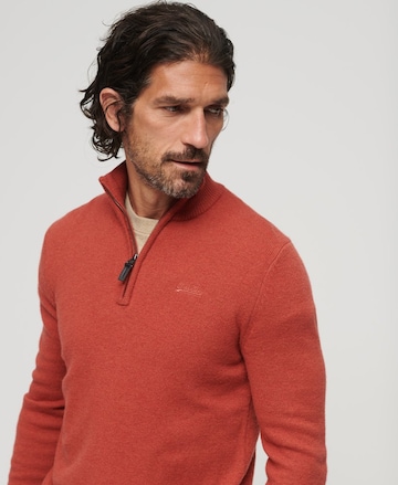 Superdry Sweater 'Essential' in Orange