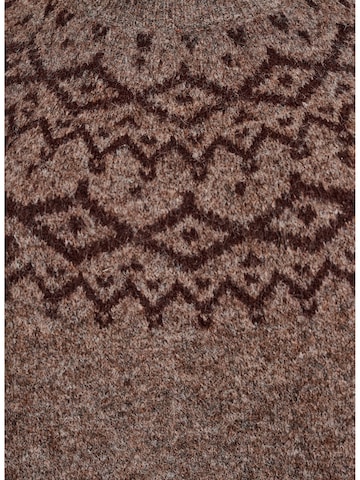 Pull-over Zizzi en marron