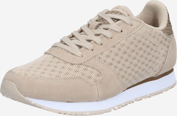 WODEN Sneaker low 'Ydun Suede Mesh II' i beige: forside