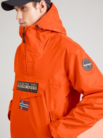 NAPAPIJRI Performance Jacket 'RAINFOREST NEXT' in Orange