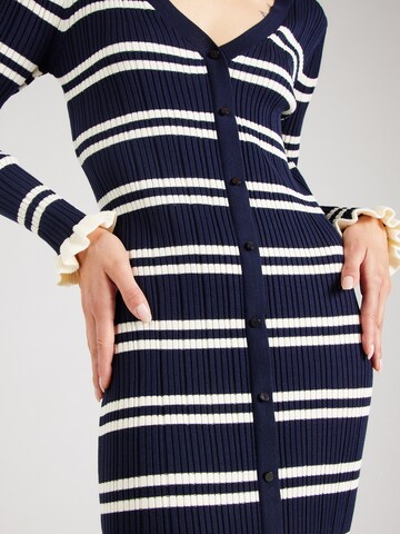 YAS Knit dress 'YASMIQLO' in Blue