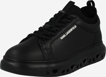 Karl Lagerfeld Sneakers laag in Zwart: voorkant