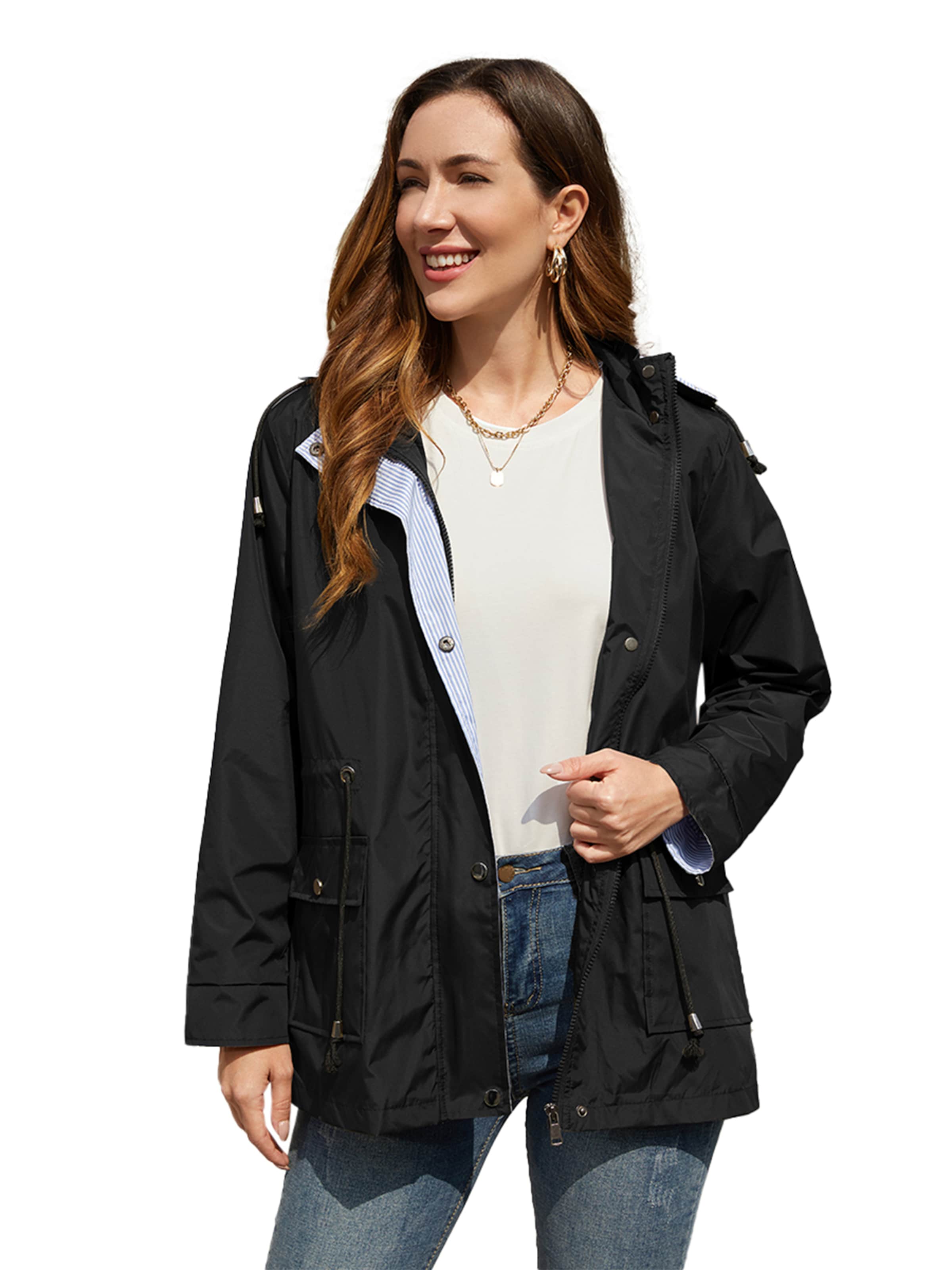 Youthup Between-Season Jacket in Black