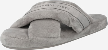 TOMMY HILFIGER - Zapatillas de casa en gris: frente