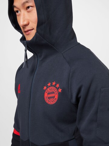 ADIDAS PERFORMANCE Sportjacke 'Fc Bayern Anthem' in Schwarz