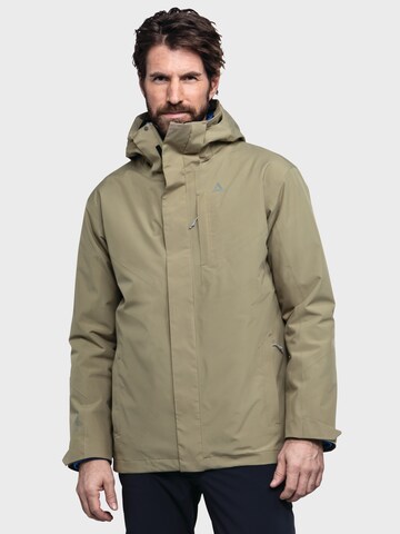 Schöffel Outdoor jacket in Brown: front