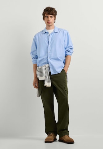 Pepe Jeans Regular Fit Hemd 'Randy' in Blau: Vorderseite