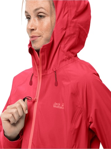 Veste outdoor JACK WOLFSKIN en rouge