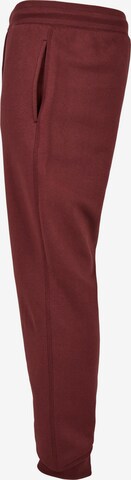 Urban Classics - Tapered Pantalón en rojo