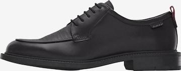 juoda HUGO Batai su raišteliais 'Lysander': priekis